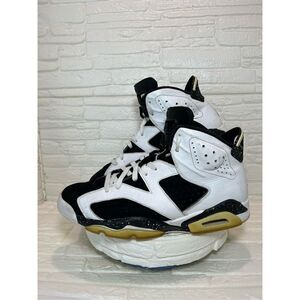 NIKE AIR JORDAN 6 RETRO (GS) WHITE-BLACK for men Size 11 OREO